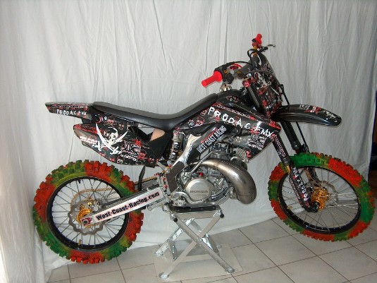 Pirate MX Bike Decor